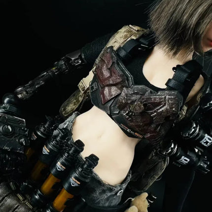 1/6 Scale Female Soldier Chest Armor A Model for 12''Waste Soil Style