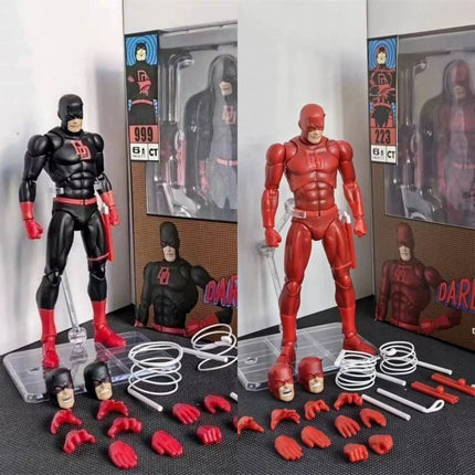Ct Toys Daredevil Black 999 Red Mafex 223 Figure Comic Version Anime Action Figure Figurine Statue Model Toys gifts