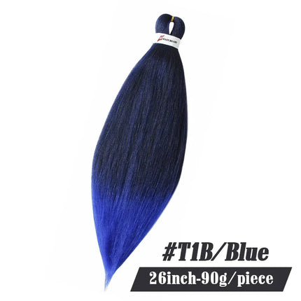 Easy Braiding Hair Kanekalon Jumbo Synthetic Crochet Curly Hair Wholesale Expression Braiding Hair Pre Stretched Extensions