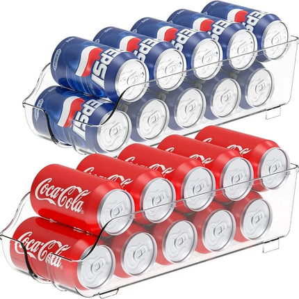 1PCS Kitchen Storage Cans – Soda Can Organizer for Refrigerator & Freezer, Can Dispenser, Kitchen Accessories