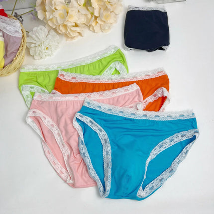 New Men's Underwear Sexy Men's Lace Briefs U-Convex Pouch Low-Rise Comfortable and Breathable Shorts  Briefs men underwear sexy
