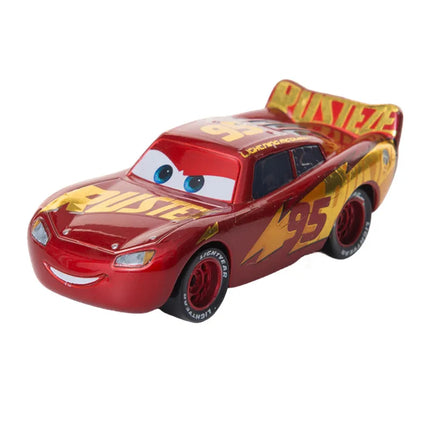 Boy Cars toy Lightning McQueen Mater harvester Frank 1:55 Diecast Metal Car Model Toy Children's Birthday Gift