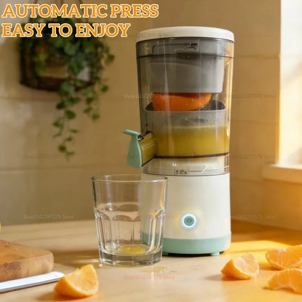 2026 New Upgrade Portable Electric Juicer USB Charging Fruit Blender Household Fruit Juice Separation Bidirectional Spiral Press