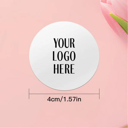 Customized Stickers for Weddings, Birthdays, Baptisms - Personalized Event Decor, Durable Waterproof Vinyl, Bulk Party Supplies