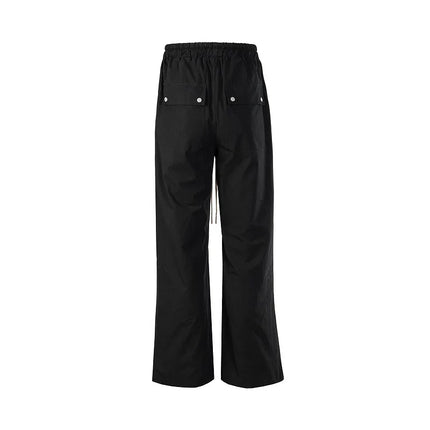 Owen Seak Men's Casual Cargo Harem Pants Baggy Gothic Clothing High Street Summer Long Work Trousers Loose Black Sweatpants