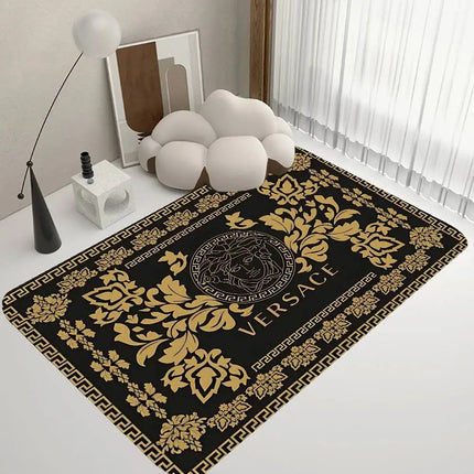 Fashion And Luxury V-Versace Entrance Door Mat Nordic Style Home Doormat Bathroom-Toilet Mats Bedroom Hotel Decor Mat