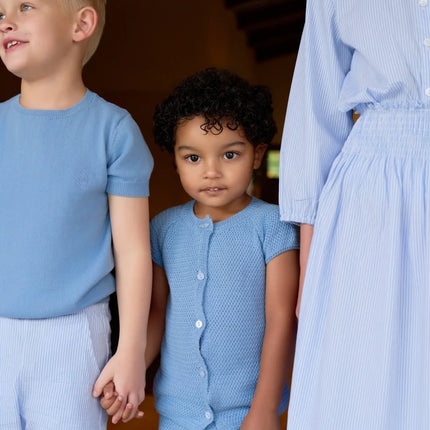AS New SS26 Knitted Collection For Girls Boys Familly Match Clothes 100% super high quality kids clothing