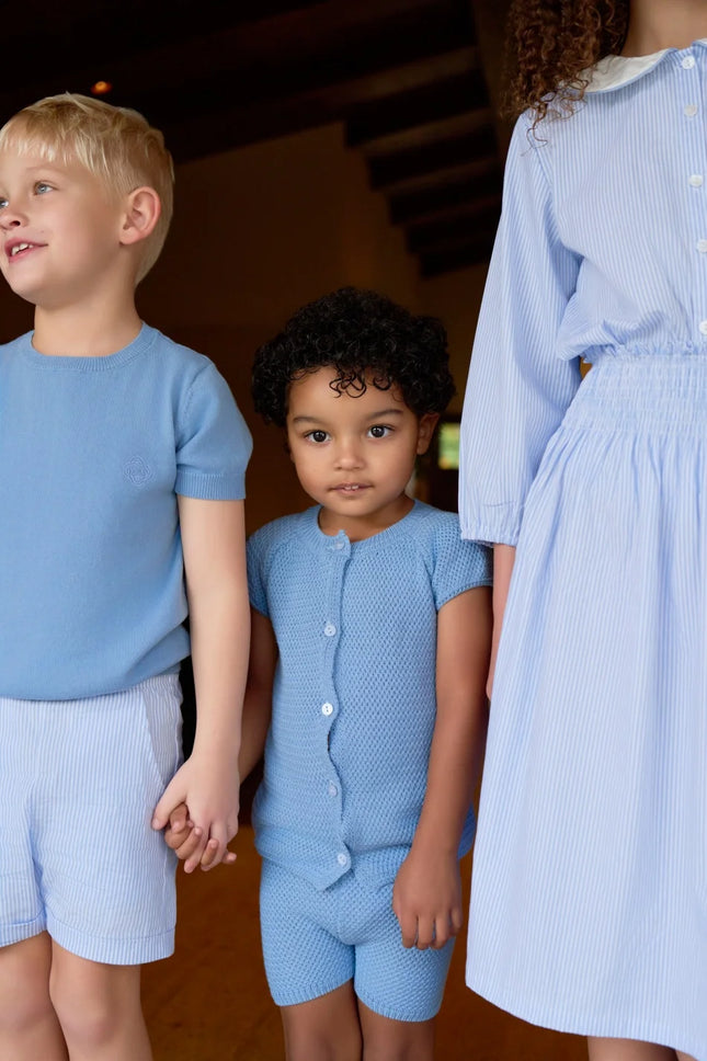 AS New SS26 Knitted Collection For Girls Boys Familly Match Clothes 100% super high quality kids clothing