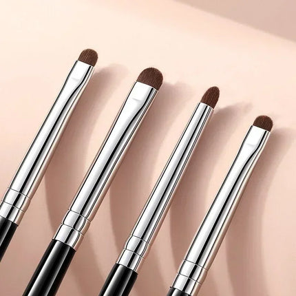 Small Angle Precise Detail Eyeshadow Brush Soft Horse Hair Eyelid Highlighter Lying Silkworm Makeup Brushes Eyes Make Up Tools