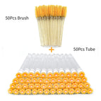 50pcs tube and brush 5