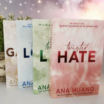 Twisted Series by Ana Huang: All 4 Books - Love, Lies, Games & Hate in This Sizzling Romance Collection