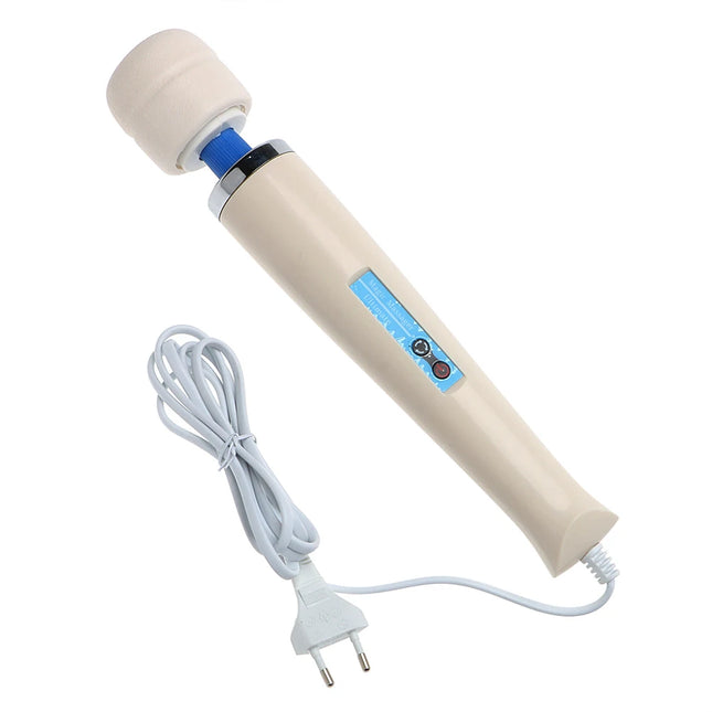 IKOKY Magic Wand Massager 30 Speed Big Size AV Rod Vibrator Sex Toys for Women Powerful Erotic Toys Clitoris Stimulator