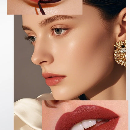 O'CHEAL Peel Off Lip Lip Liner Long-Lasting Lip Gloss High Color Rendering Tear-off 6 Color Waterproof  Matte Lip liner Makeup