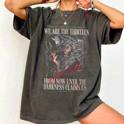 The Thirteen Shirt, Throne of Glass T-Shirt Manon Blackbeak Ironteeth Witches Dorian Haviliard SJM Merch Terrasen Book Shirt