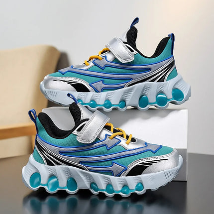 2025 Hot Selling Outdoor Anti Slip Childrens Sports Shoes Lightweight Comfortable Running Shoes Rebound Campus Casual Shoes