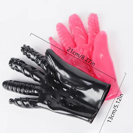 [A]1Pc Sex Gloves Masturbation Erotic Finger For Adult Couples Sex Products Gloves Sex Shop Toys Gloves Clitoral Stimulator Toys