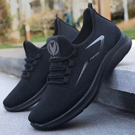 Clearance Sale Free Shipping Men's Shoes Casual Athletic Shoes Breathable Mesh Sneakers Non-Slip Men's Spring Casual Footwear Af