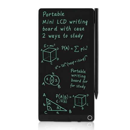 6.5" LCD Writing Tablet Full Screen Portable Digital Notepad, Lightweight Pocket Notebook, Ideal For Meeting Sketching Shopping