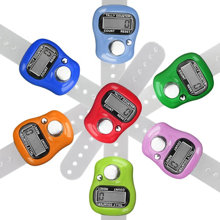 11pcs~22pcs~33pcs Resettable Mini Electronic Counter, Multi-color Digital Display, Mini Counter for Sports/Training/Prayer