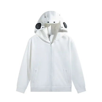 2025 Hot Selling Foreign Trade Men's Glasses Casual Round Neck Handsome Simple Leisure Outdoor Sports Hooded Glasses Hoodie