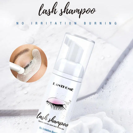 Eyelash Extension Shampoo Foam Lash Cleaning Foam Deep Clean  Mousse No Stimulation Mascara Remover Makeup Accessories Tools