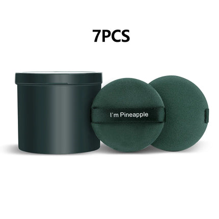 Single air cushion puff with canister powder puff set a box of 7 packs do not eat powder convenient storage beauty tools