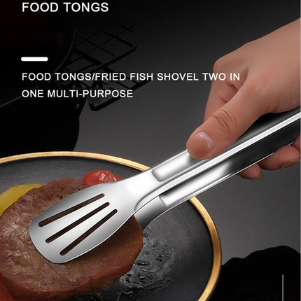 Stainless Steel Food Tongs Barbecue Tongs Meat Salad Steak Food Serving Clip Tweezers Long BBQ Cooking Tongs Kitchen Utensils