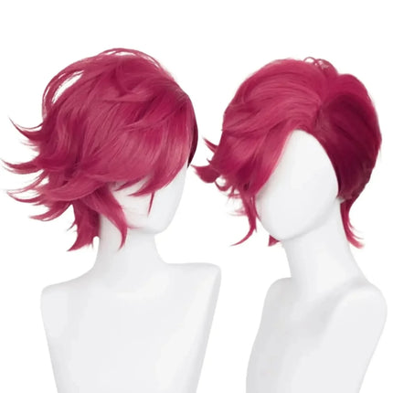 Game Arcane Caitlyn Cosplay Wig Anime Dark Blue Long Straight Heat Resistant Synthetic Hair The Sheriff of Piltover Wigs