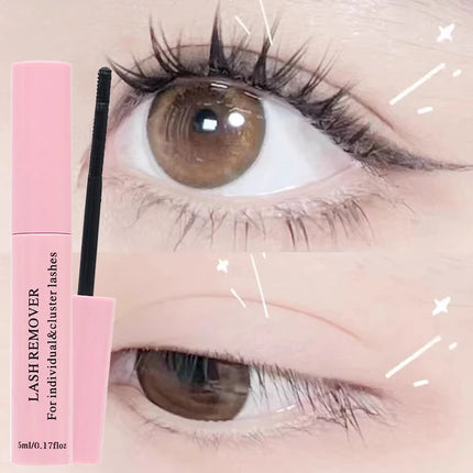 Non-Irritating Eyelash Glue Remover Gentle Eye Makeup Dissolver for Fake Eyelashes Mascara Quick Removal Gel Hypoallergenic