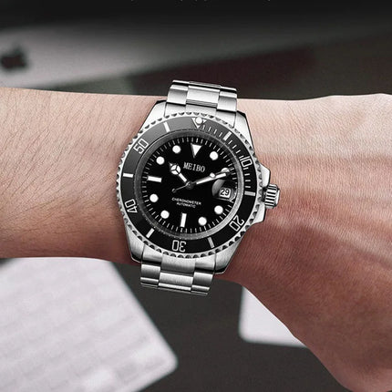 Fashion Watch Casual Clock Montre Homme Business Men Quartz Watch Calendar Green Water Wok Ghost Sport Men Wristwatch