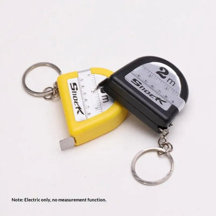 [New] Creative Electric Shock Tape Measure Prank Toy No Measuring Function Funny Joke Gadget For April Fools Party Gifts