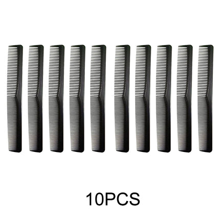 5 Pieces Carbon Fiber Wide Tooth Hair Comb Fine Cutting Styling & Trimming for Men & Women Salon And Home Use