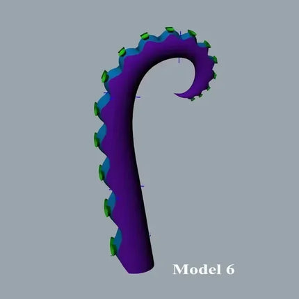 Halloween Inflatable Octopus Tentacle Giant Purple Tentacle With Blower LED For Outdoor Events Commercial Stage Roof Party