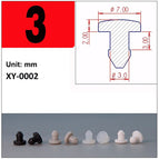 3mm / Transparent-5Pcs