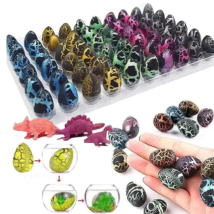 10Pcs Magical Dinosaur Eggs Hatched in Water Dinosaur Eggs Animal Reproduction Immersion Children Tyrannosaurus Fun Gifts