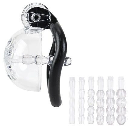 Small Penis Plug Set Pink Urethral Sound Catheter Stimulation Dilator Hollow Penis Plug Stick Insert Male Sex Toy