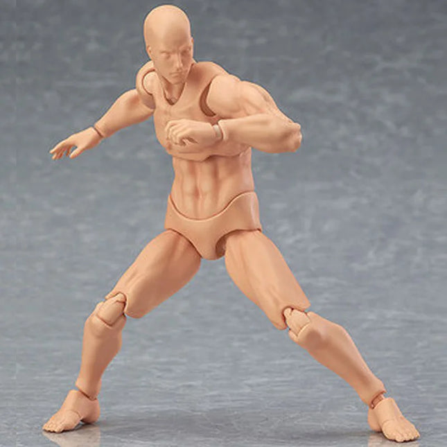 13cm Sketch Draw Male Female Movable Body Kun Body Chan Joint Pain Anime Figure Shf Action Figure Toy Model Draw Mannequin Gifts