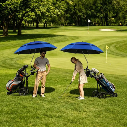 Adjustable Beach Chair Umbrella Outdoor Lightweight Clamp-on Umbrella Multi-functional Stroller Umbrella Wheelchair Stroller