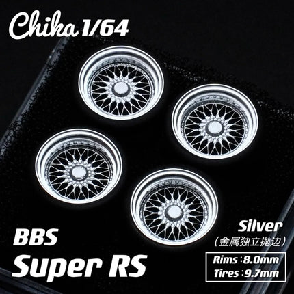 1/64 Chika Nabes Wheels or Brake Caliper 8.9mm 9.7mm 10.5mm Model Car Tires Rim Work S1 VSXX for 1:64 HW Tomy Mini GT Alloy Cars