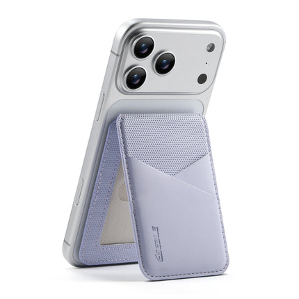 Luxury Business Leather Wallet Card Holder Bag For iPhone & Samsung Galaxy MagSafe Accessories With Slim Geometric Design Gift