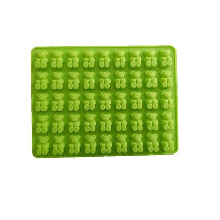 Bear Gummy Mold Mini Big Cartoon Animal Chocolate Candy Mould For Kids Dropper Food Grade Kitchen Accessories Tool Ice Cube Tray