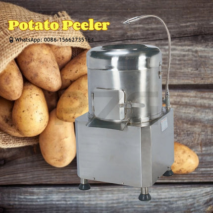 8kg 15kg 30kg Electric Automatic Small Sweet Potato Skin Peeler Cleaning Washing And Potato Peeling Machine For Commercial