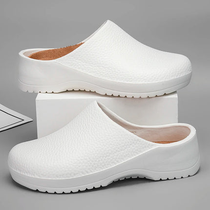 Summer Waterproof Light Comfortable Chef Shoes Suitable for Hotel Restaurants Hospital Kitchen Safety Shoes Non-slip Sandals