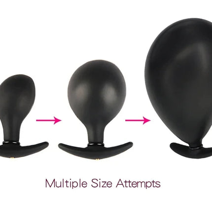 SM Liquid Silicone Inflatable Training Bondage Mouth Gag Oral Stuffed Open Penis Mouth Passion Couple Flirting Restriants SexToy