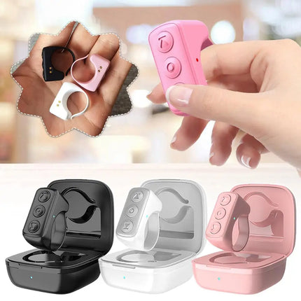 Mobile Phone Remote Control Scrolling Finger Bluetooth Camera Controller Automatic Page Turner Selfie Stick Camera Controller