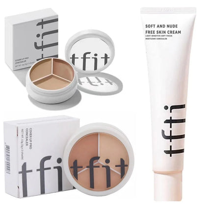 TFIT Full Cover Face Liquid Concealer Long Lasting Waterproof Refreshing Face Makeup Waterproof Brightening Original Concealer