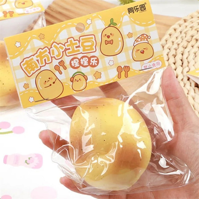 Creative Funny Simulation Potato Kneading Toy Slow Rebound Ins Small Fresh Pinch Children's Decompression Toy Hand Relax Gifts