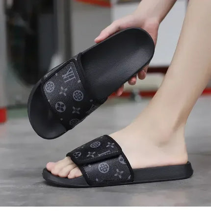 Man Summer Slippers Leather Sandals Comfortable Man Sandal House Sandals Sale Mens Slipper Flip Flop Shoes for Men Slippers