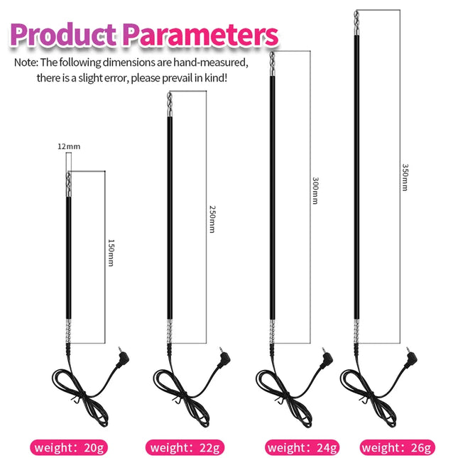 Electric Shock Soft Urethral Sound Dilators Penis Plug Beads Masturbator for Men Sexual Stimulating Toy for Gay Urethral Play