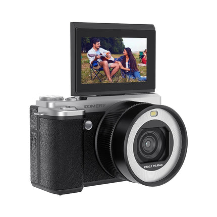 18X 80MP Digital Camera Flip Screen Front Rear Dual Lens Selfie Vlog Camcorder 4K Camera For Livestream Wide Angle Macro Lens